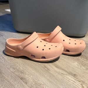 Pink Slip-On Clogs